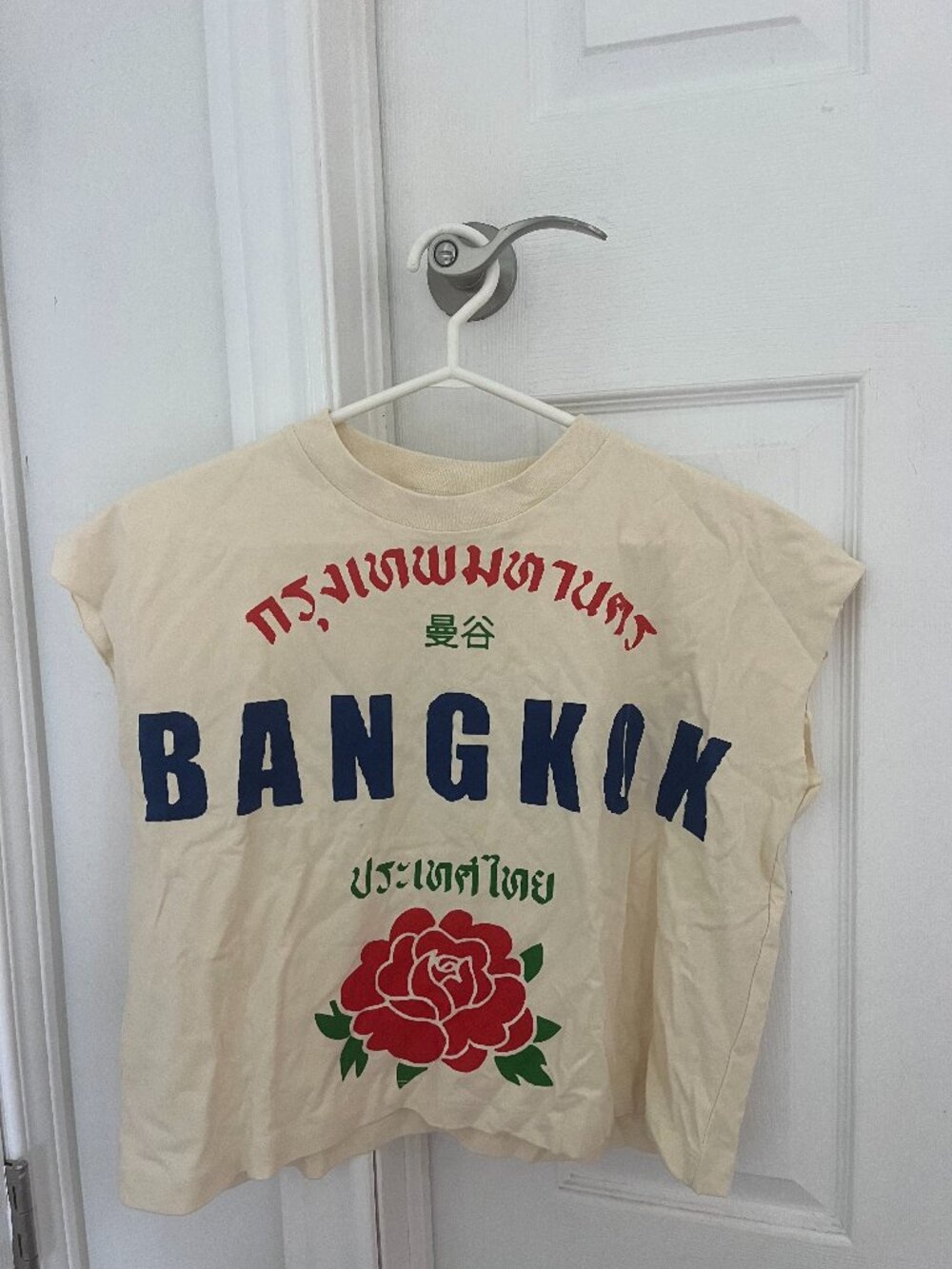 Unisex Bangkok Crop Top Shirt